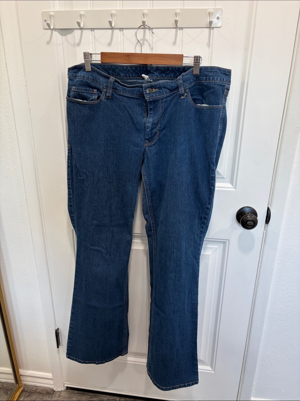 Old Navy Dark Blue Bootcut Jeans